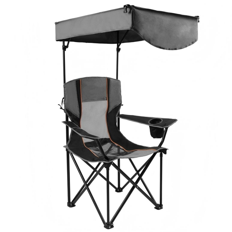Überdimensionaler Campingstuhl mit verstellbarem Sonnendach