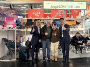 SOHO Textile at ISPO Munich Camping Chair Supplier