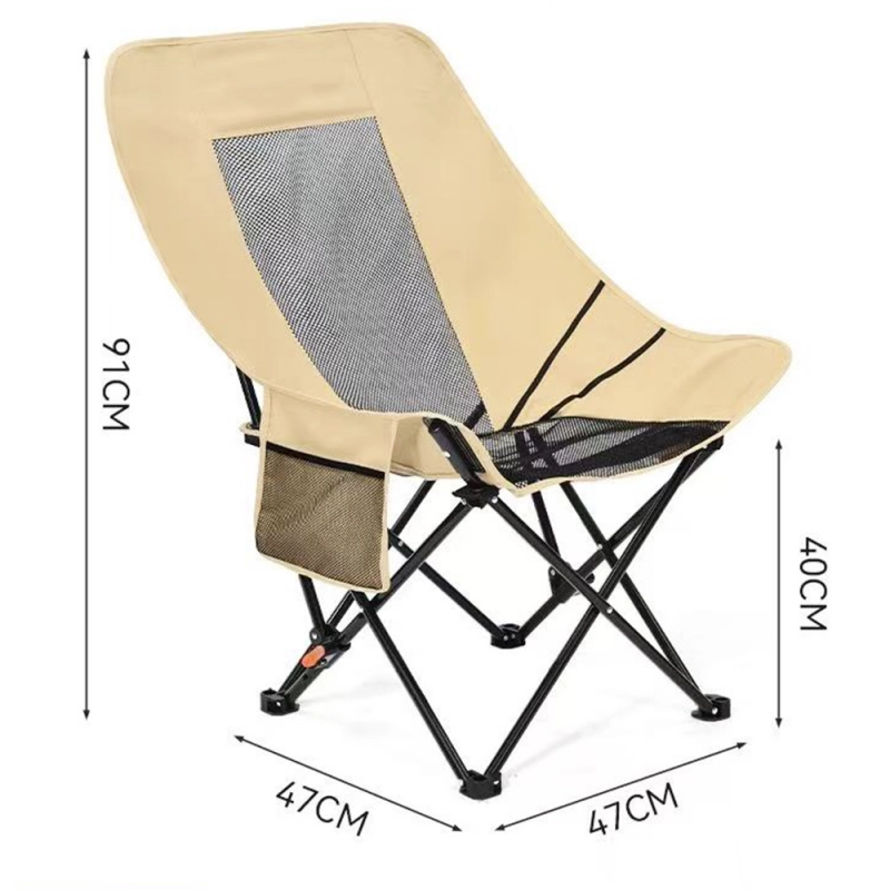 Silla de camping portátil ajustable
