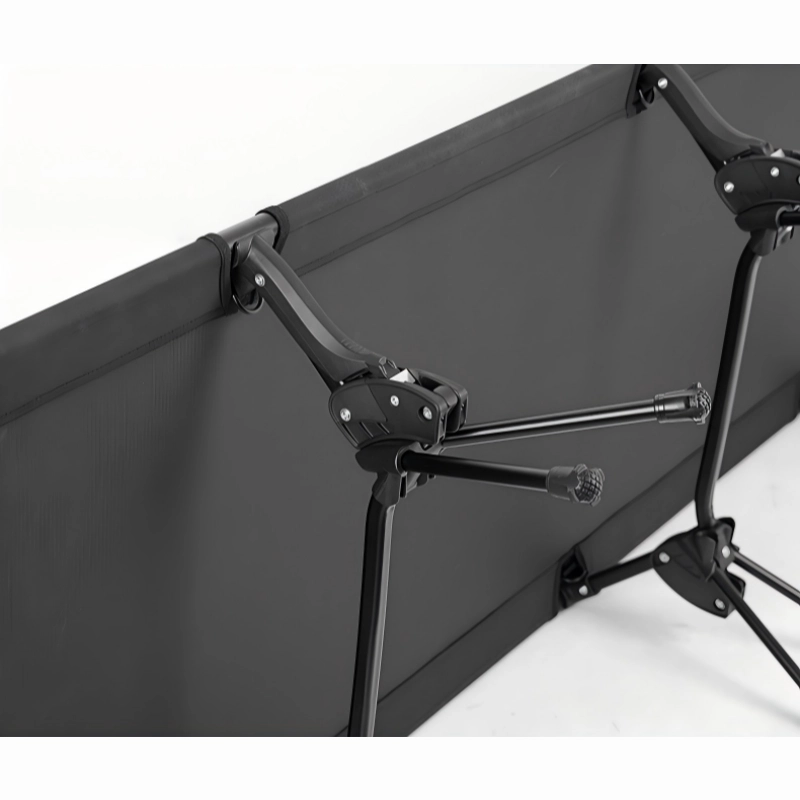 Smart Lock Dual Height Folding Aluminum Camping Cot