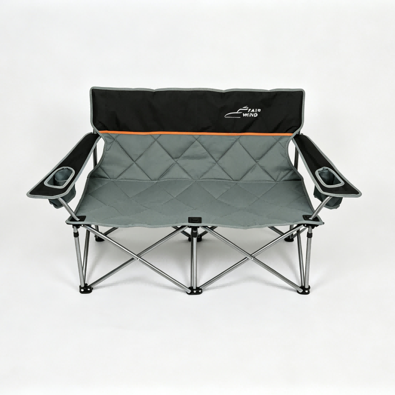 Two-Person Folding Camping Loveseat